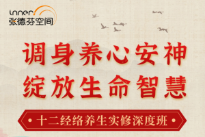 唐一杰:调身养心安神,绽放生命智慧 十二经络养生实修深度班 视频课