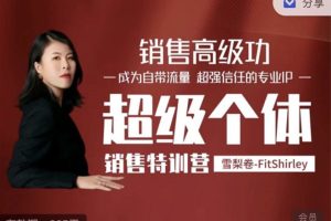 【众筹】雪梨卷-卷卷超级个体销售特训营