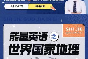 2022宋智鸣能量英语之世界地理