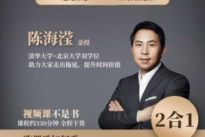 【众筹】陈海滢亲授解決拖延+时间管理 2 合 1