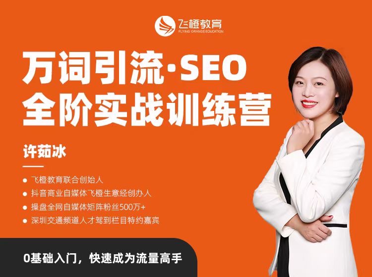 【众筹】许茹冰-万词引流·SEO全阶实战训练营插图