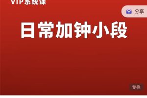 熊猫交易学社黄金VIP系统课日常加钟小段