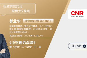 2023年都业华财富锦囊《中枢理论战法》中枢缠论实战课程